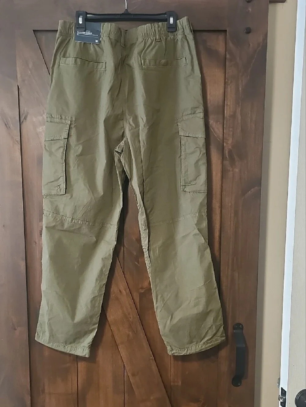 American Eagle Outfitters Olive Green Cargo Pants - Men's Drawstring Utility